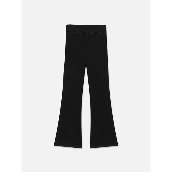 Frame 'The Jetset' Black Crop Mini Boot Size 0